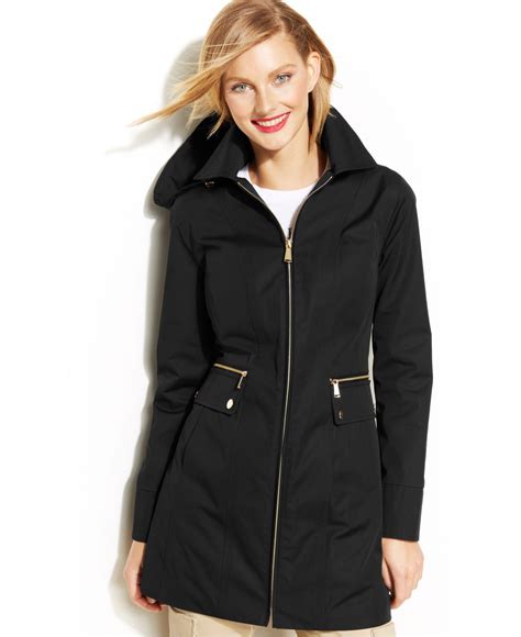 michael kors women's raincoat